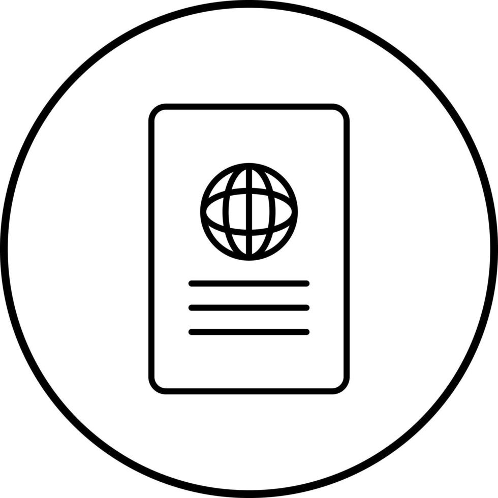 Unique Global Report Vector Icon