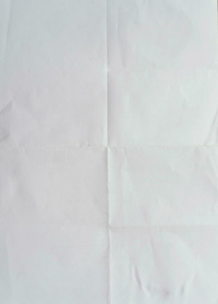 Notebook paper white texture page template and Blank paper sheet. photo