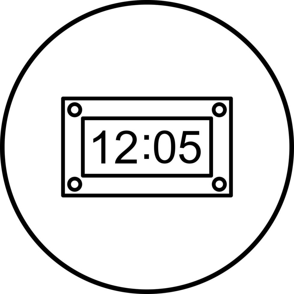 Unique Timer Vector Icon