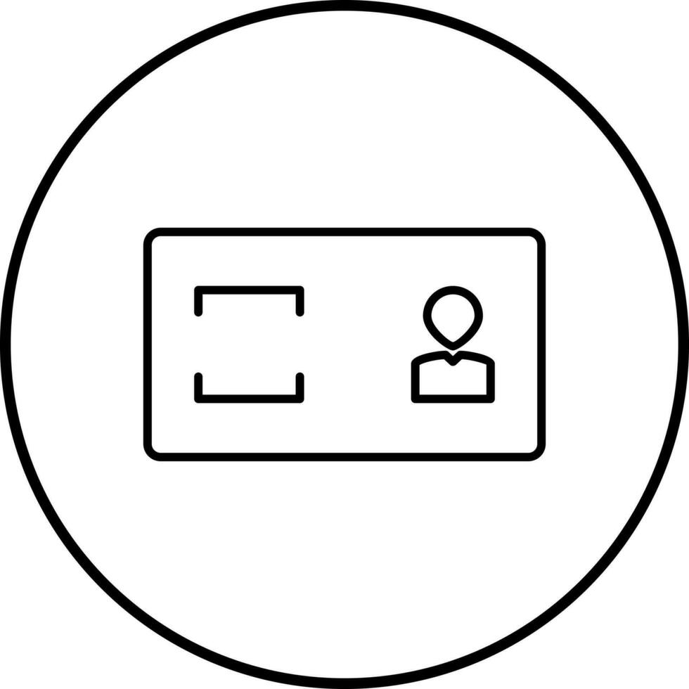 Unique Membership Card Vector Icon