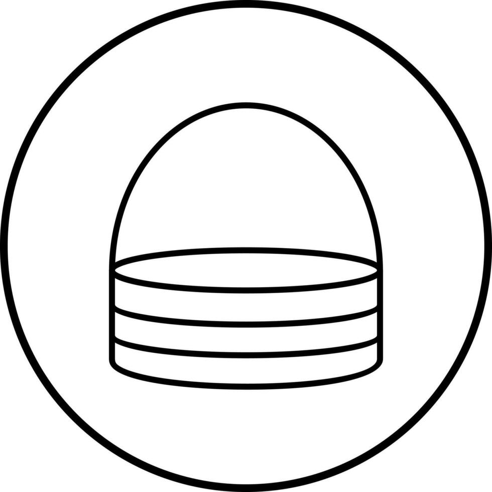 Unique Basket Vector Icon