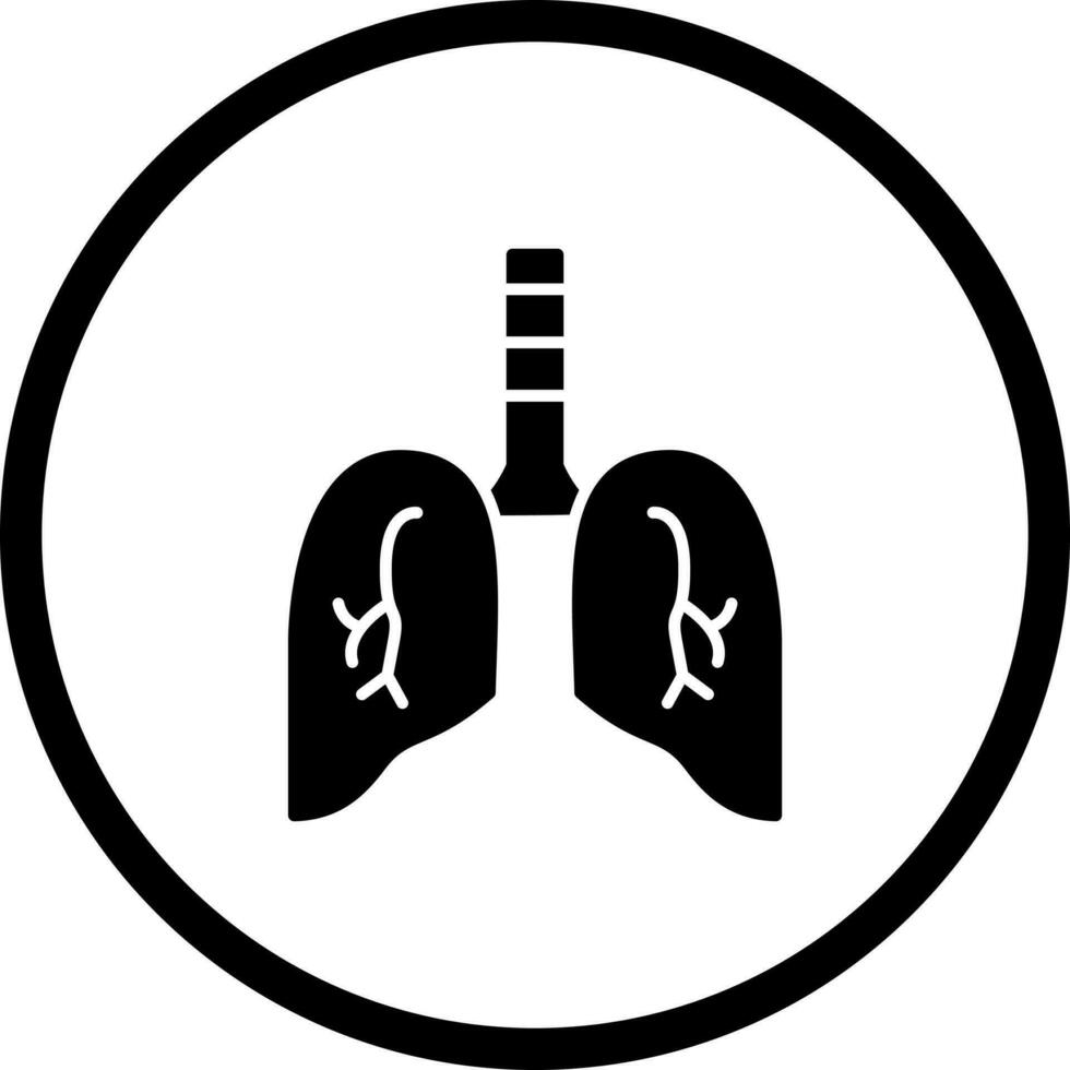 Lung Vector Icon