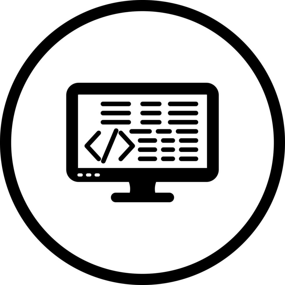 Coding Vector Icon