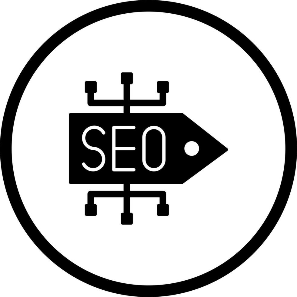 SEO Tag Vector Icon