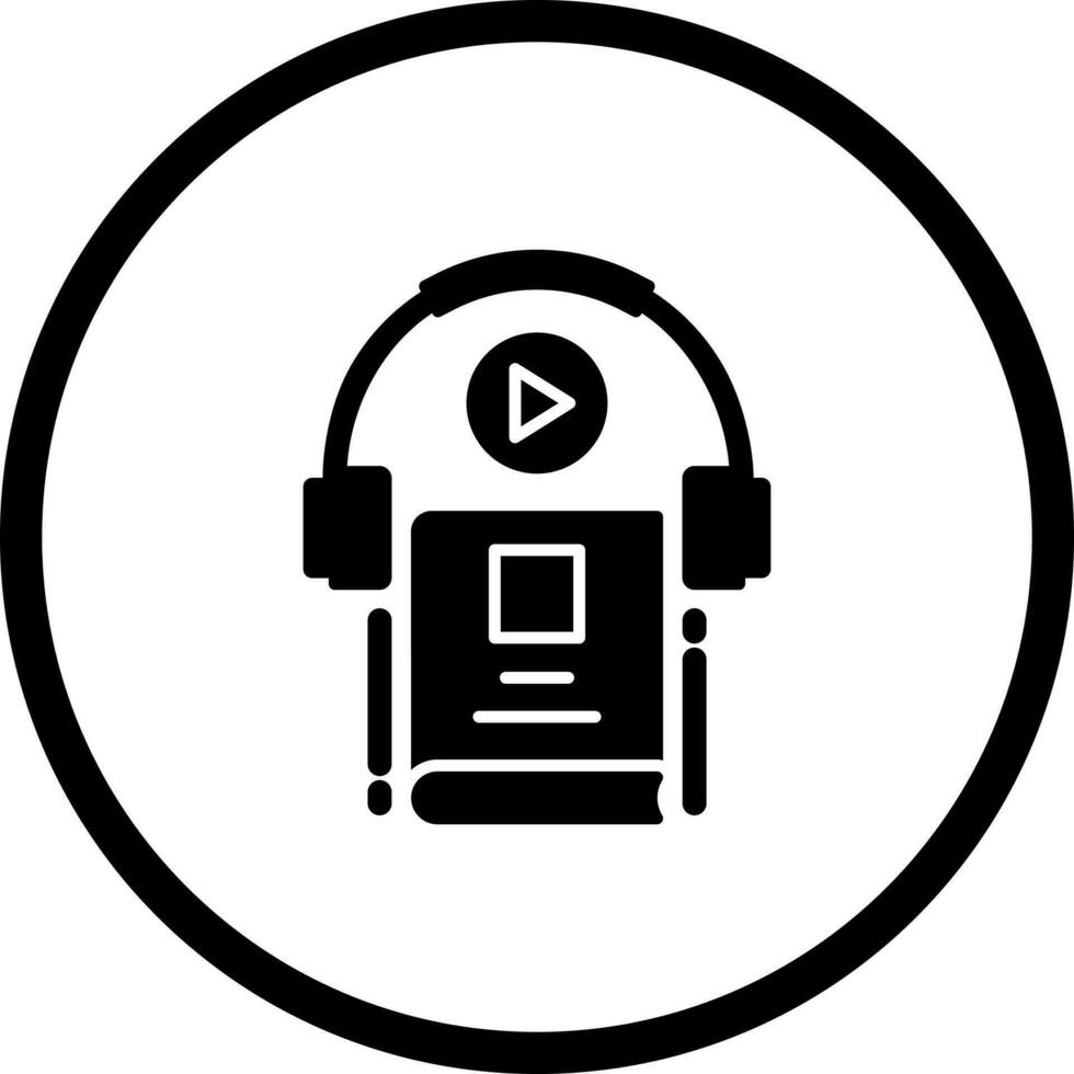 Audio Book Vector Icon