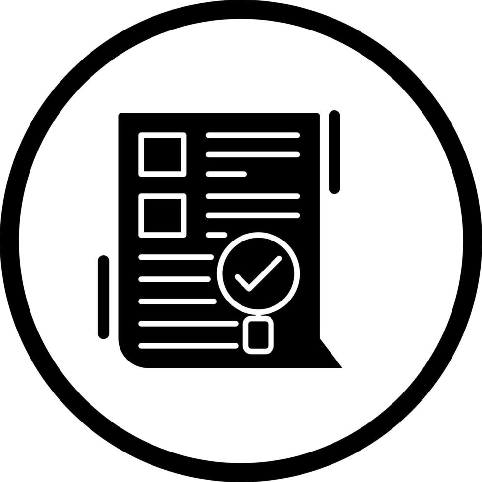 SEO Audit Vector Icon