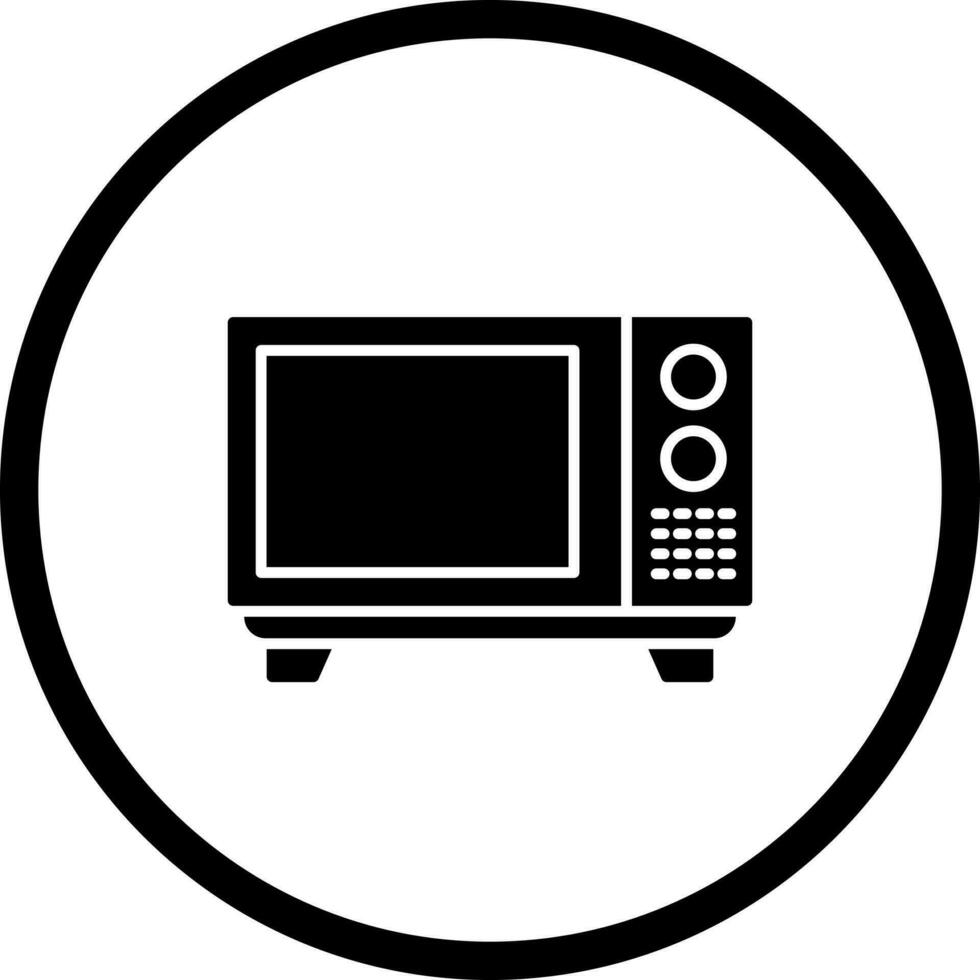 Microwave Vector Icon