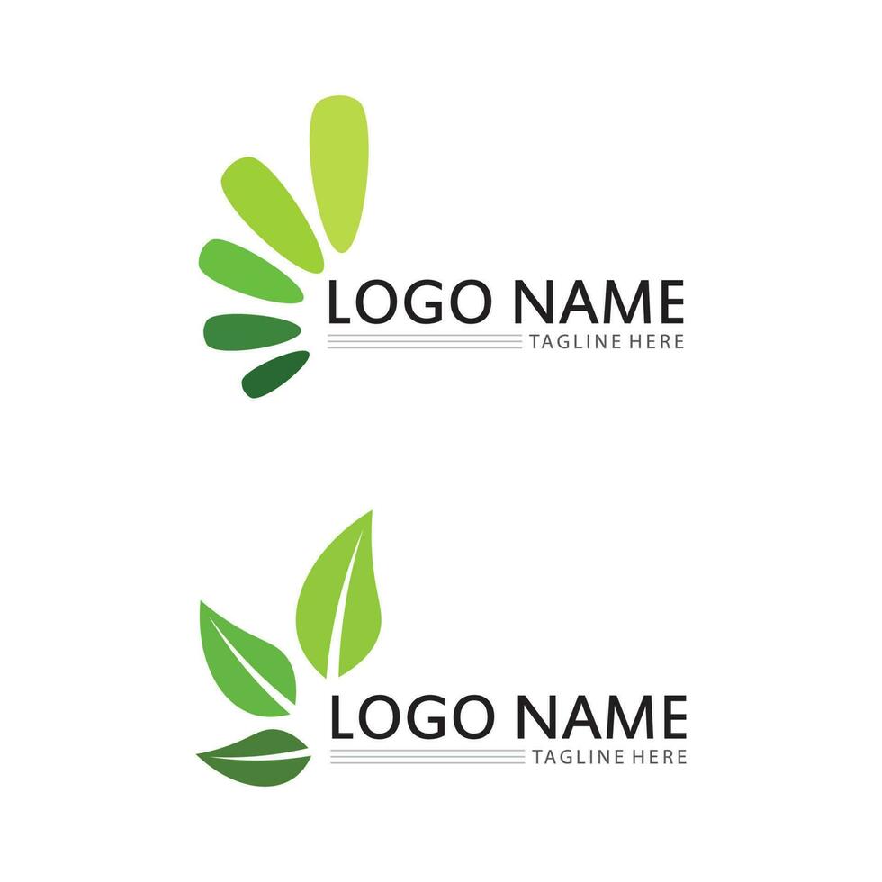 árbol logo icono vector ilustración design.vector silueta de un árbol plantillas de árbol logo y raíces árbol de la vida diseño ilustración