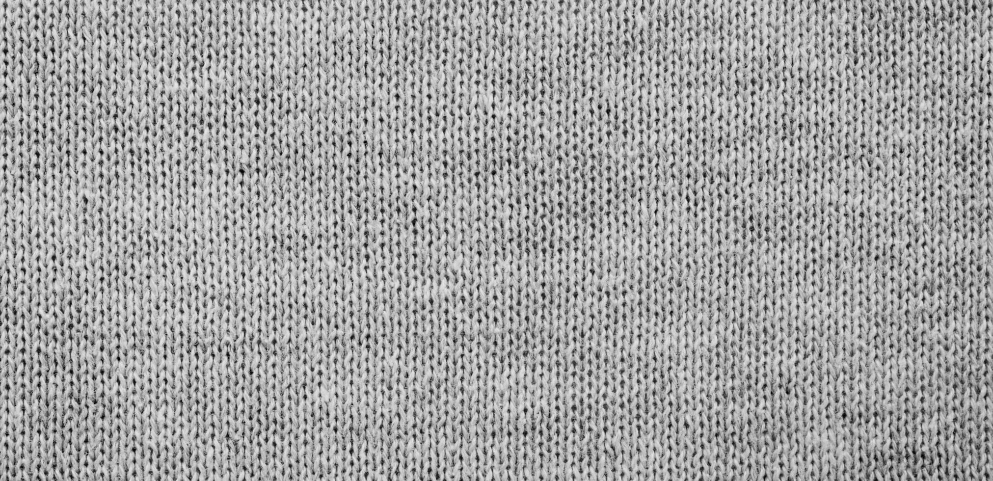panorama of grey fabric background and texture with copy space photo
