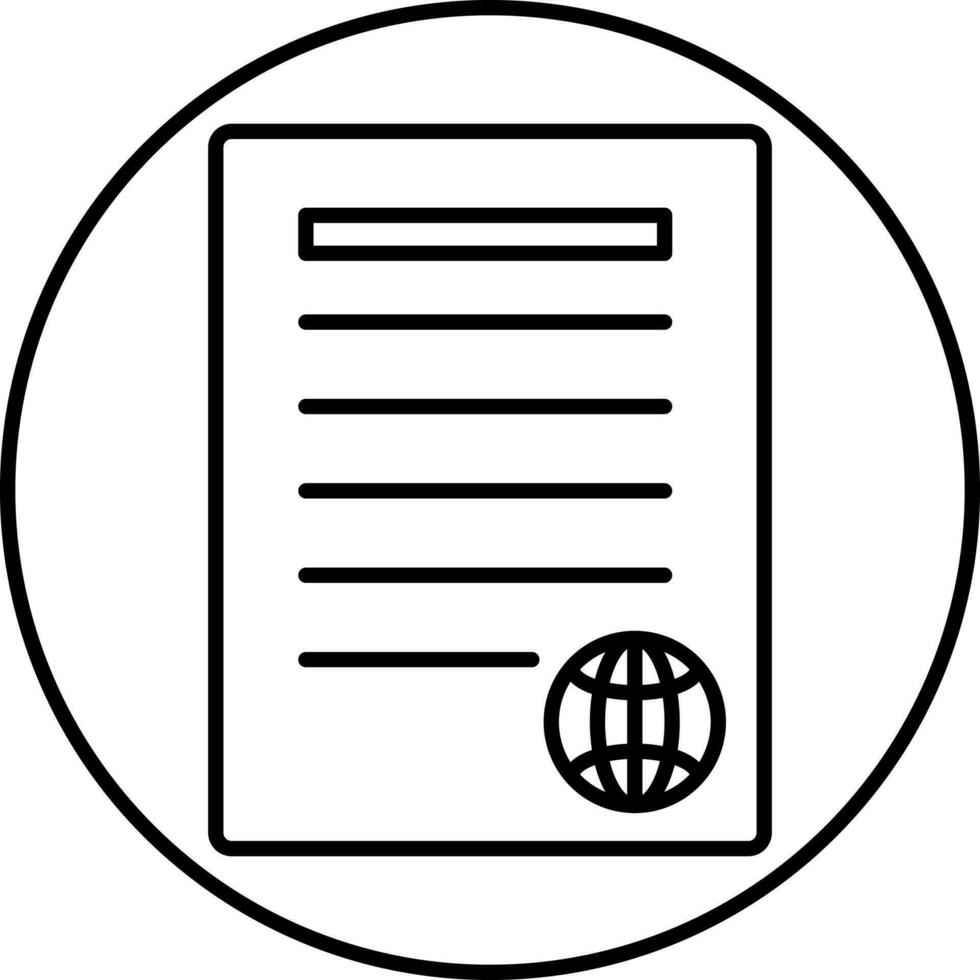 Unique Press Releases Vector Icon