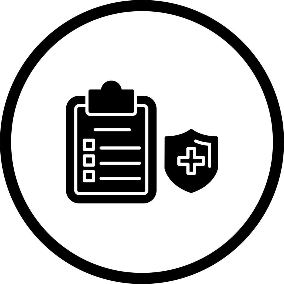Medical Insurance Vector Icon
