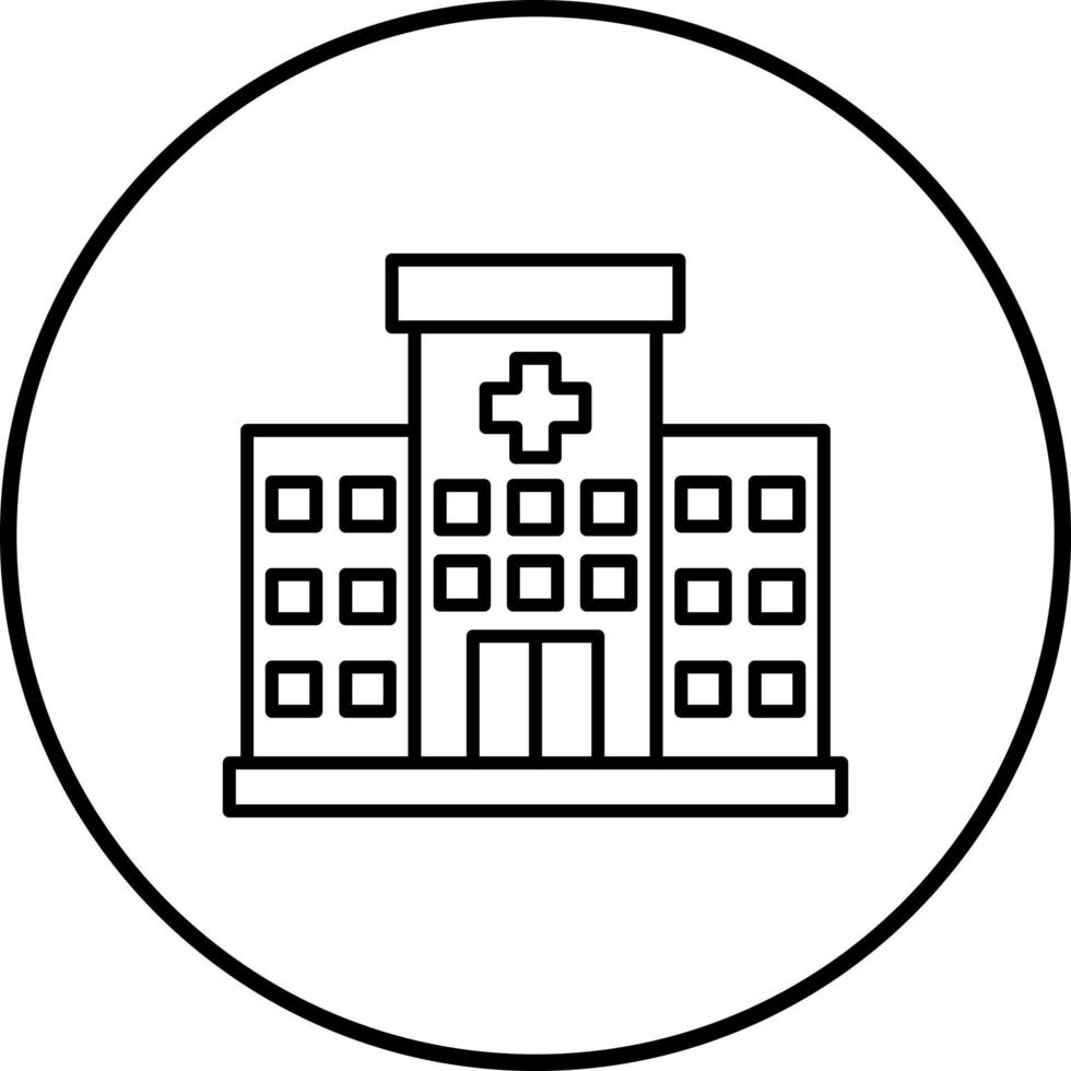 Hospital Vector Icon