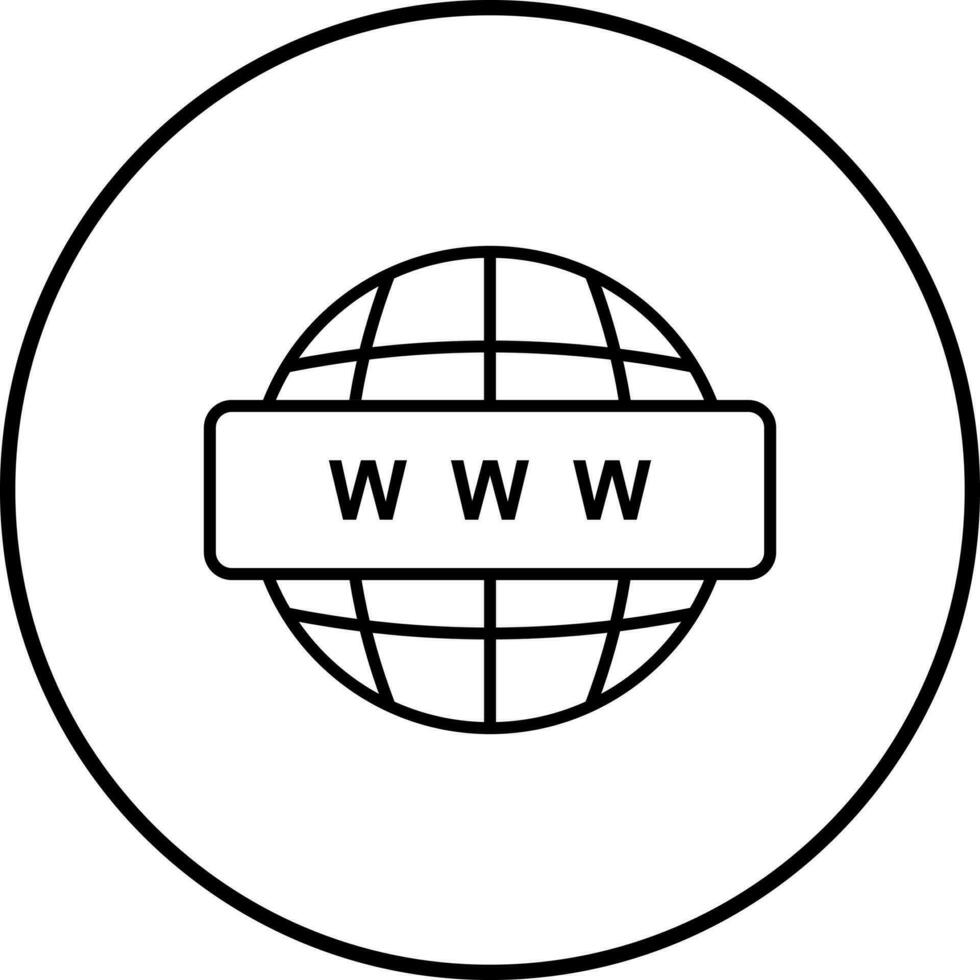 World Wide Web Vector Icon