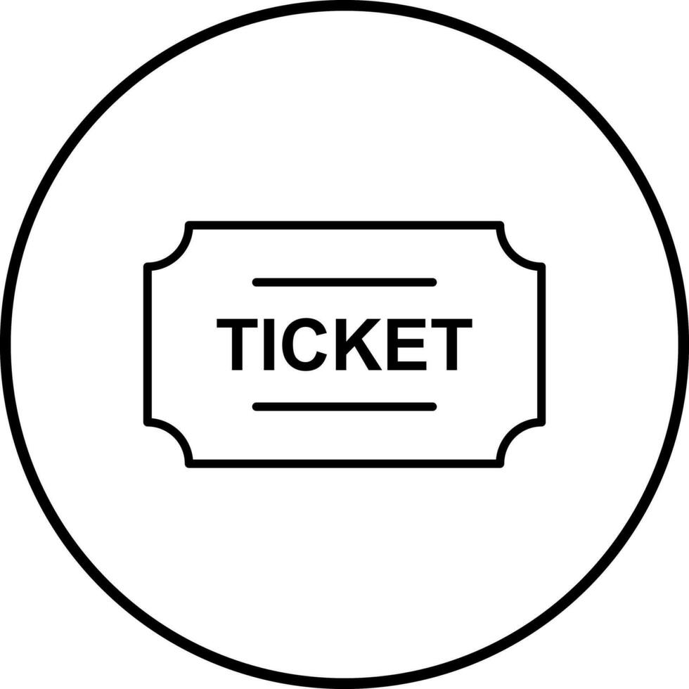 Tickets Vector Icon