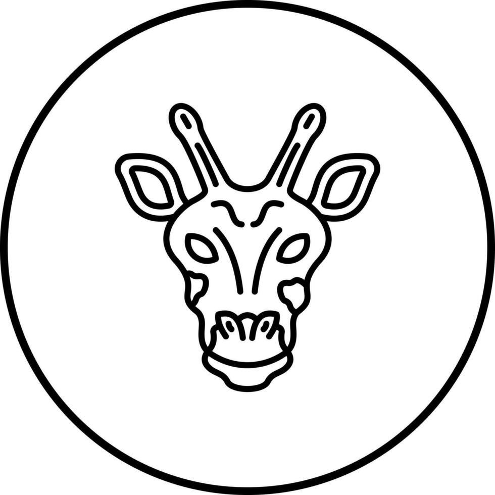 Giraffe Vector Icon