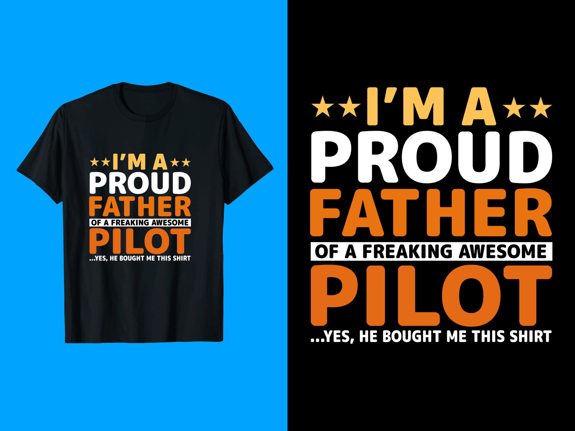 Proud Father Typography T-Shirt design 20664547 Vector Art at Vecteezy