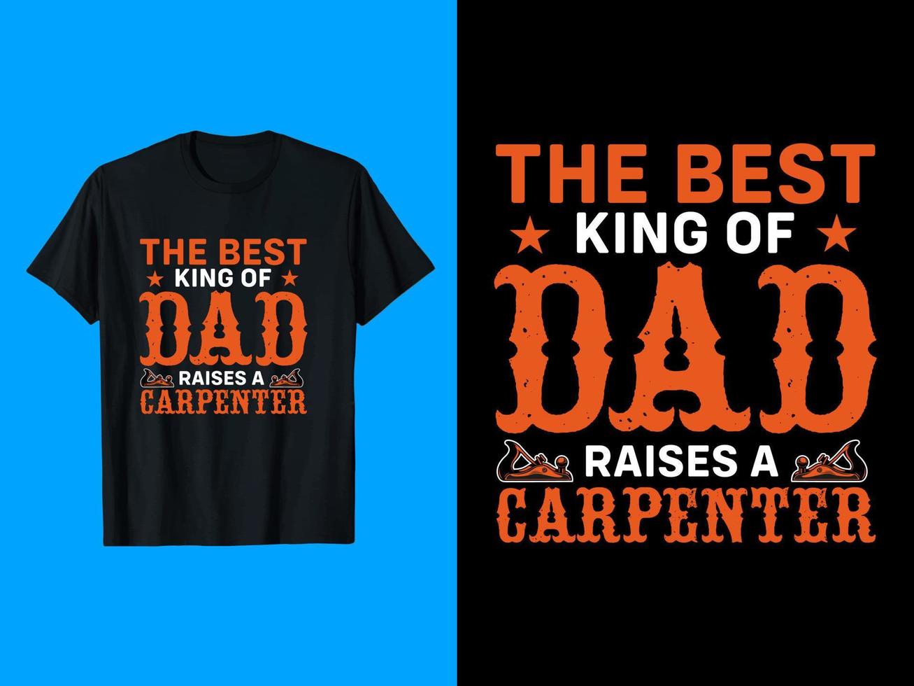 Carpenter T-Shirt Design vector