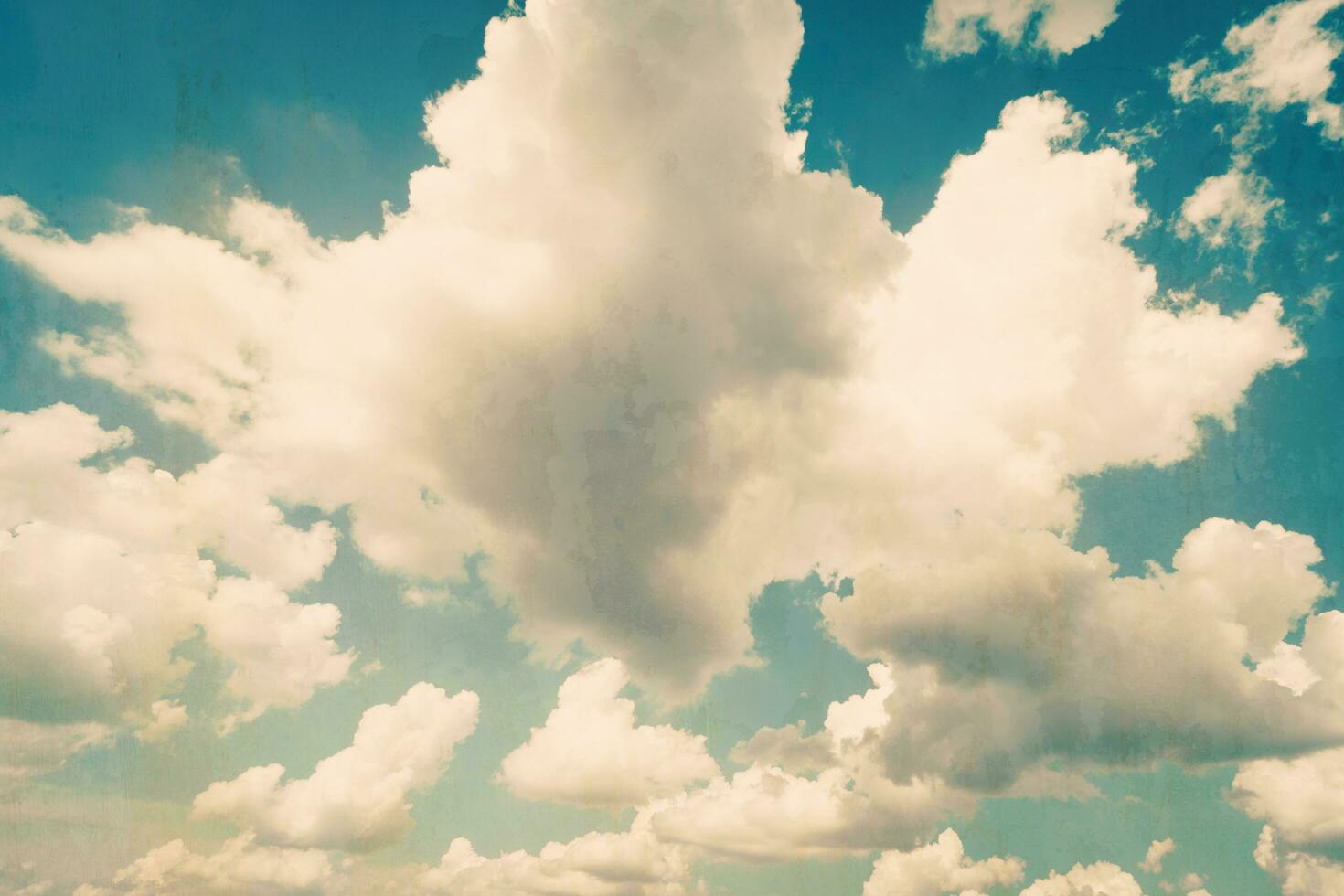 grunge azul cielo y nubes antecedentes textura Clásico con espacio foto