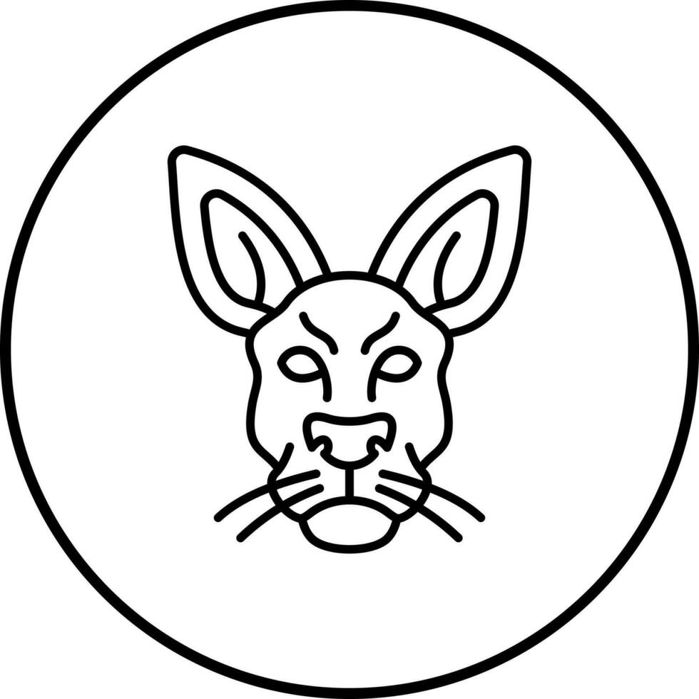 Kangaroo Vector Icon