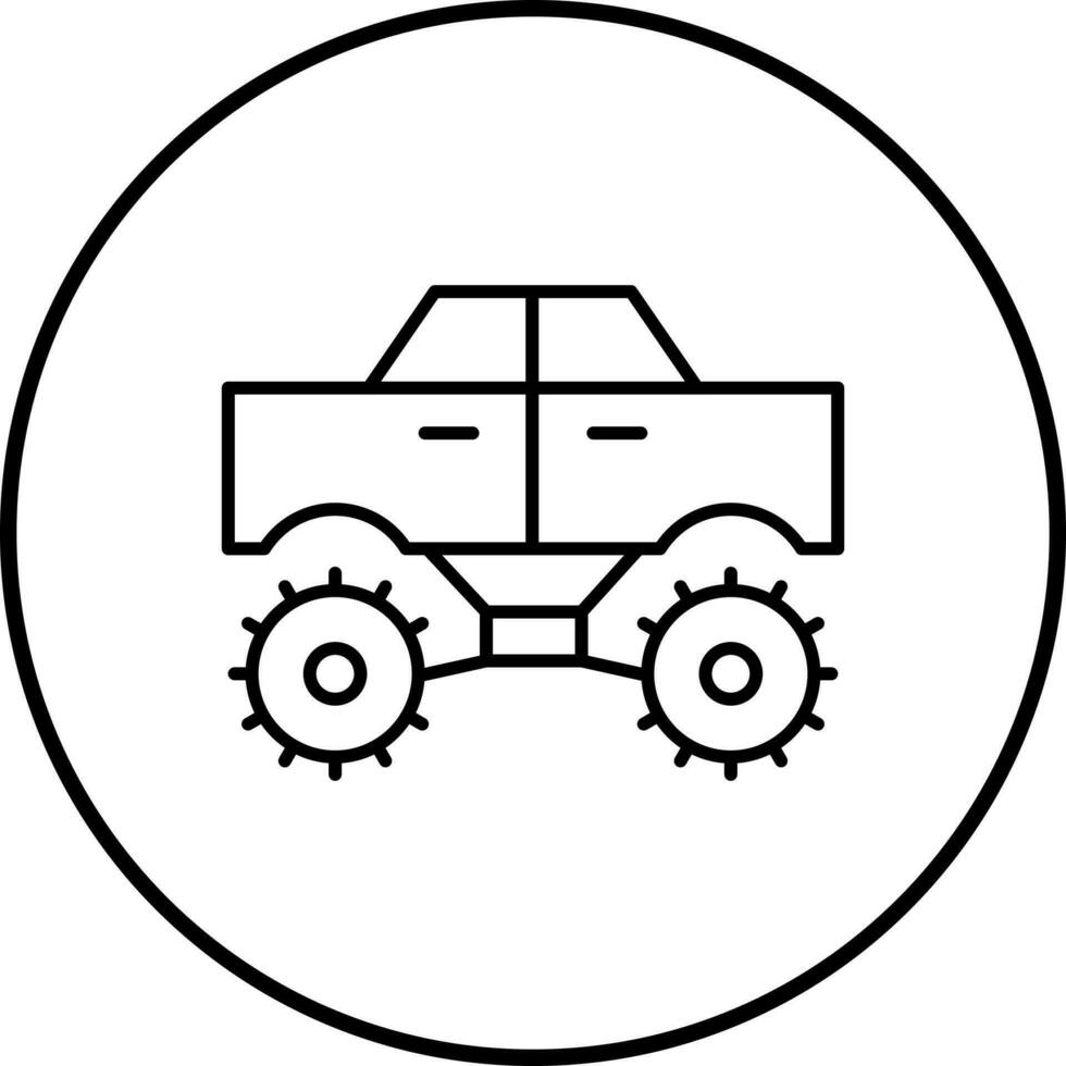 Monster Truck Vector Icon