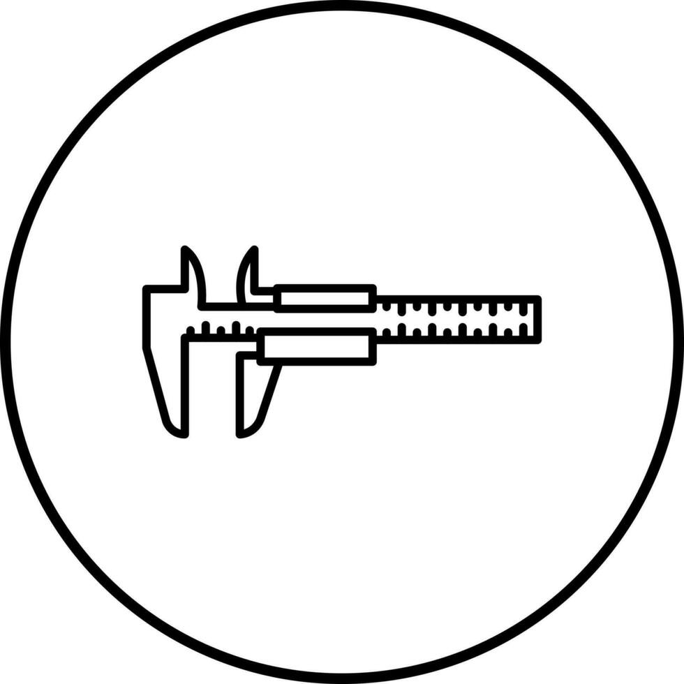 Calipers Vector Icon