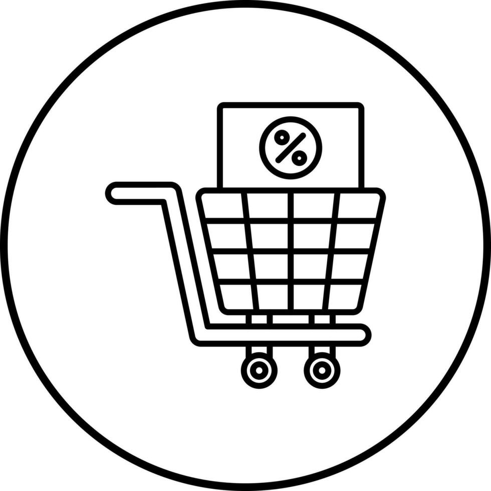 Shopping Tax Vector Icon