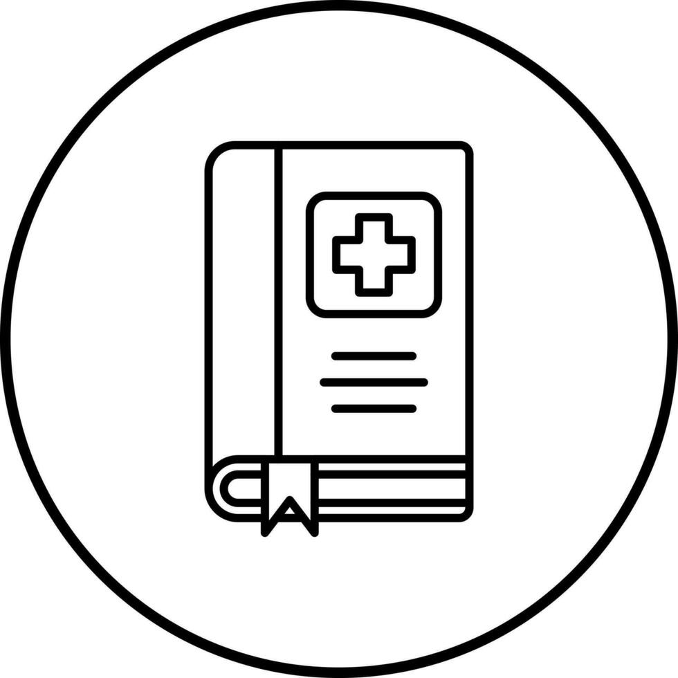 Medical Book Vector Icon
