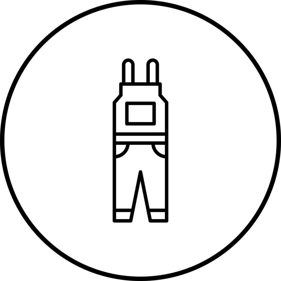Jumpsuit Vector Icon