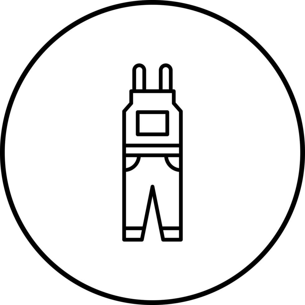 Jumpsuit Vector Icon