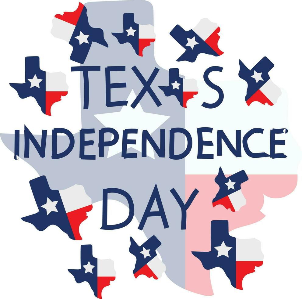 Texas Independence Day Vector illustration. 20665159 Vector Art at Vecteezy