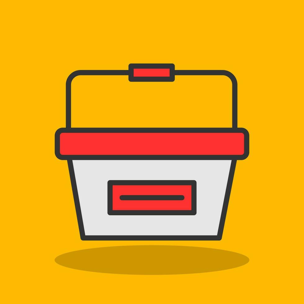 Shopping Basket Vector Icon Design