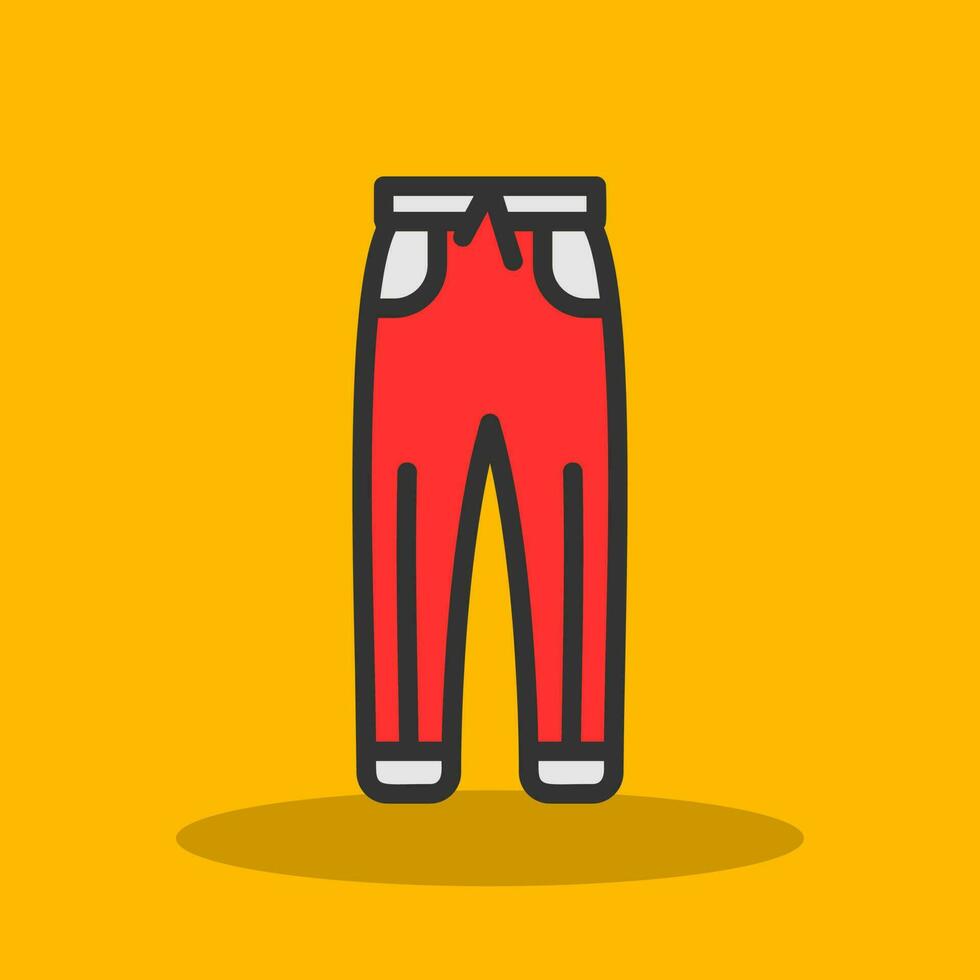 Business Trousers Vector Icon Design