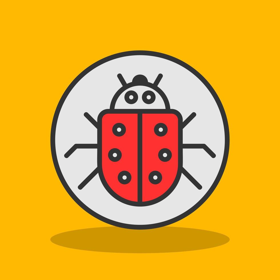 Bug Vector Icon Design