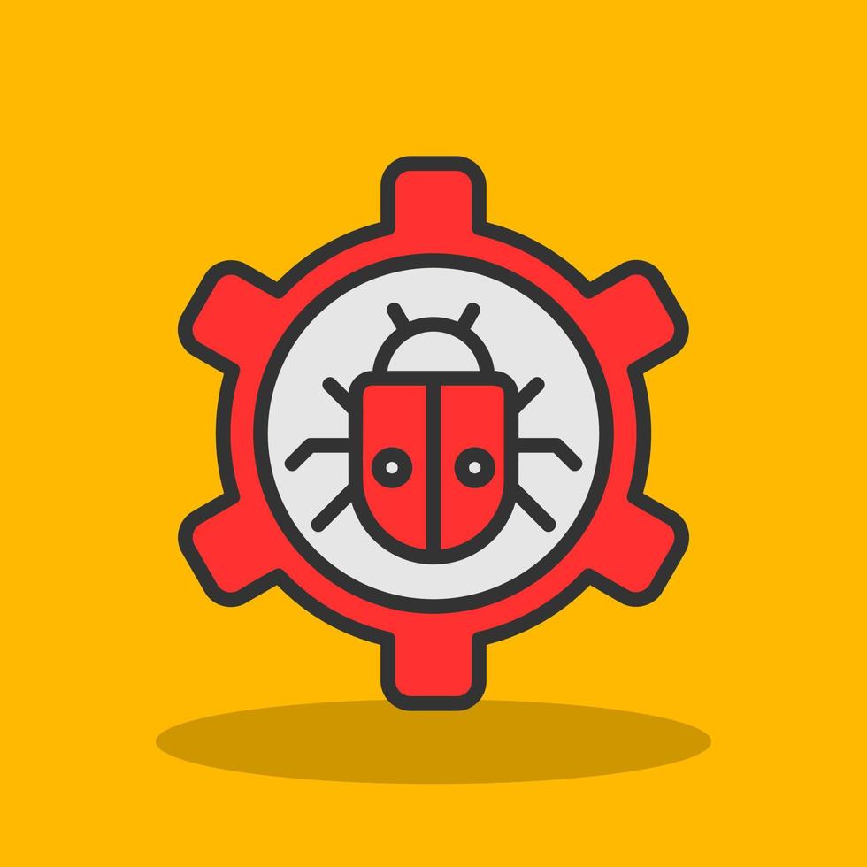 Debug Vector Icon Design