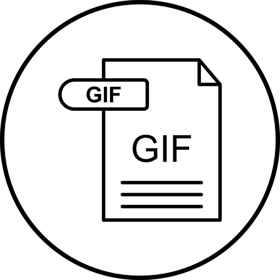 GIF Vector Icon