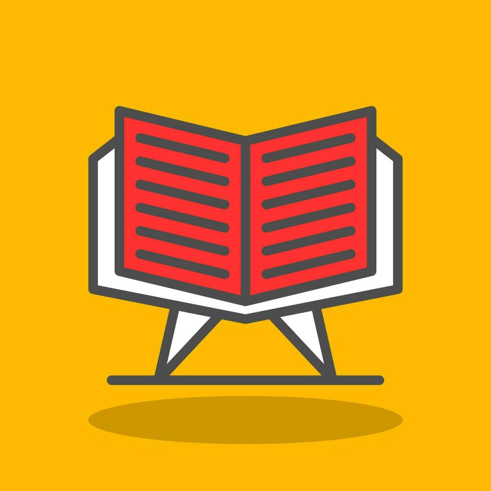 Open Quran Vector Icon Design