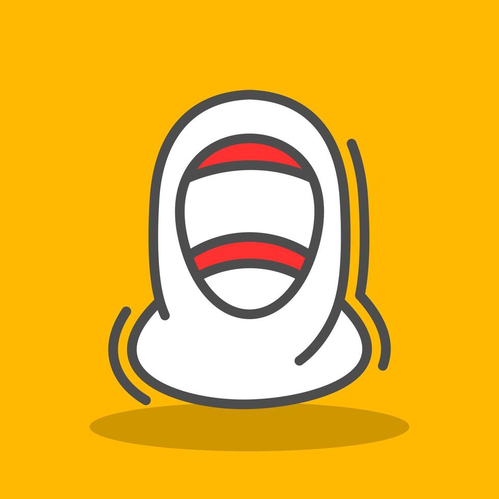 Hijab Vector Icon Design