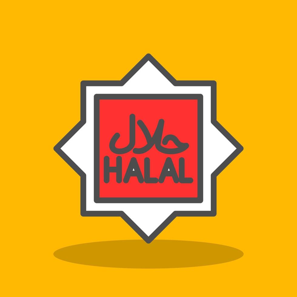 Halal Vector Icon Design