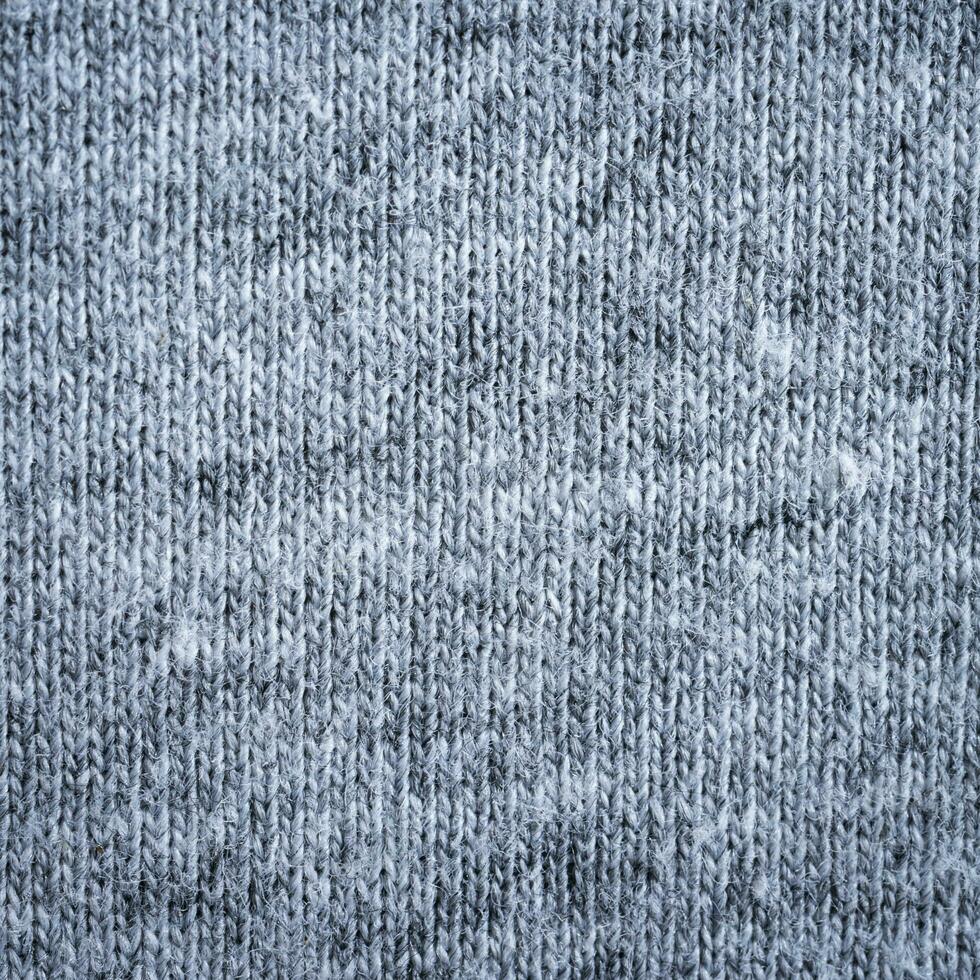 Close up gray fabric texture and background photo