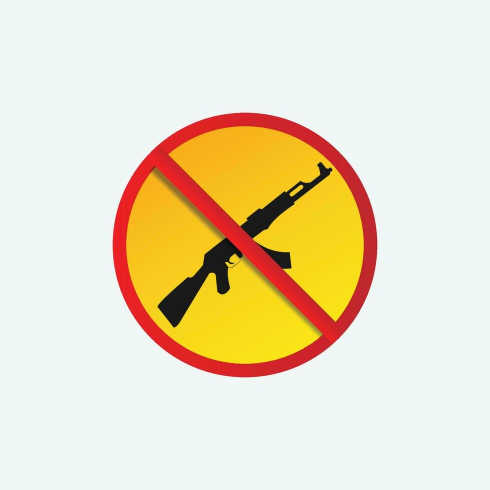 gun icon vector