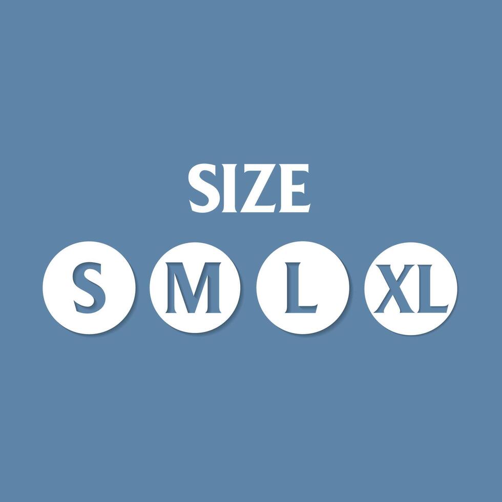 size sign icon vector