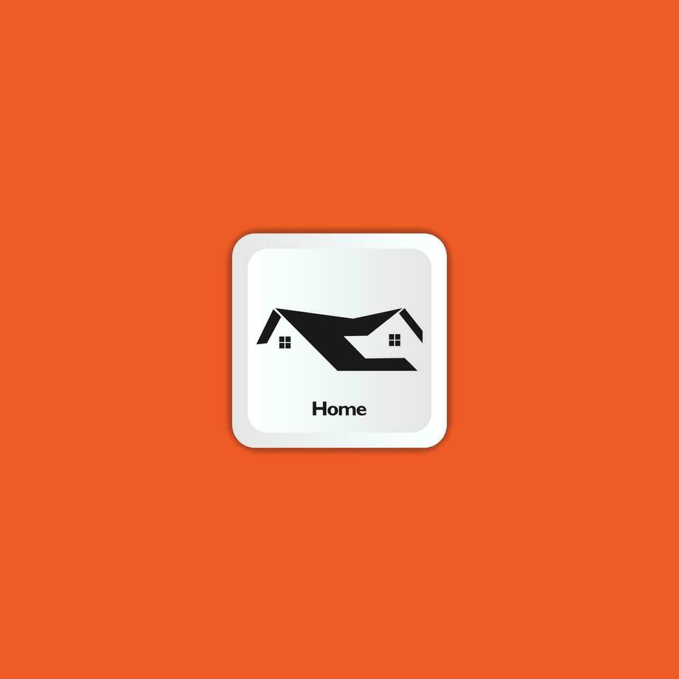 home icon logo vector