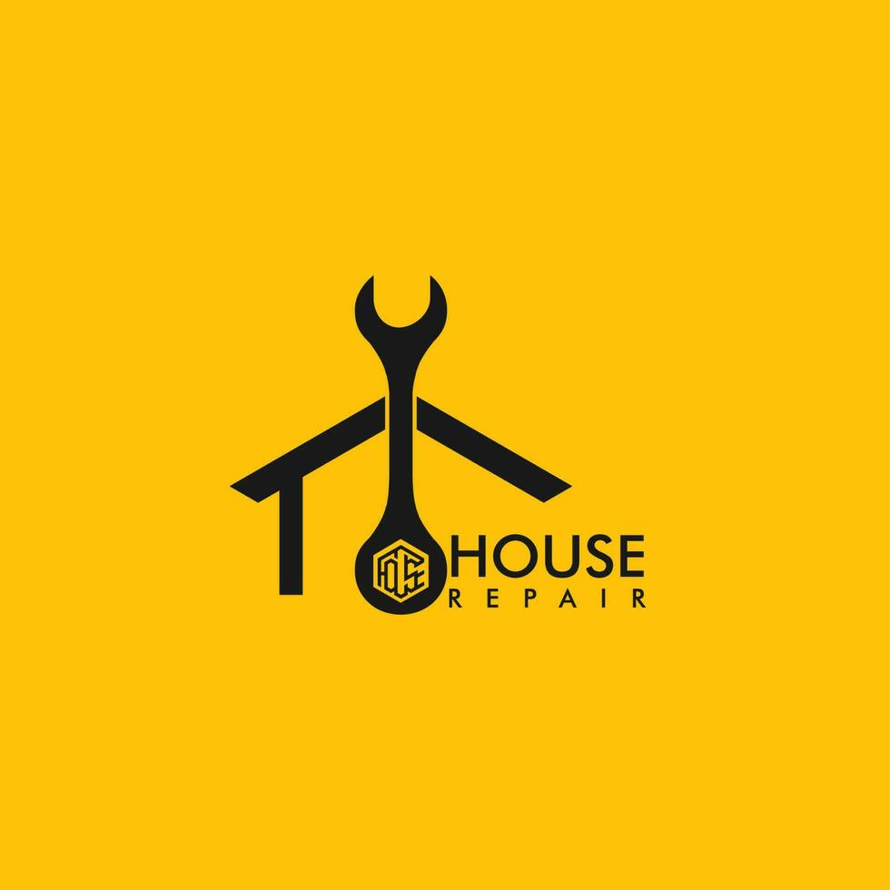 REPAIR HOME logo vector