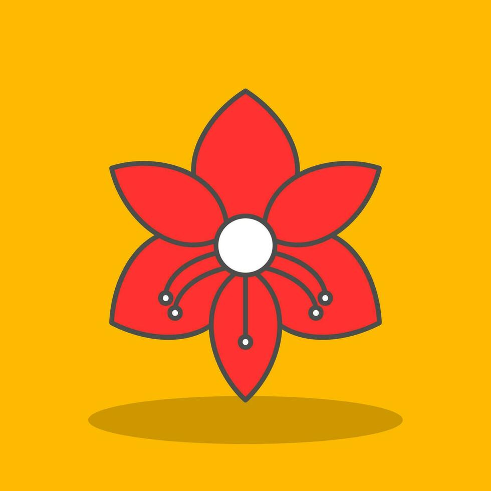 Amaryllis Vector Icon Design