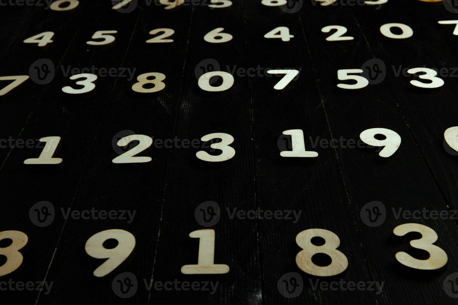 Numbers texture abstraction. Global economy crisis concept. Finance data or education concept. photo