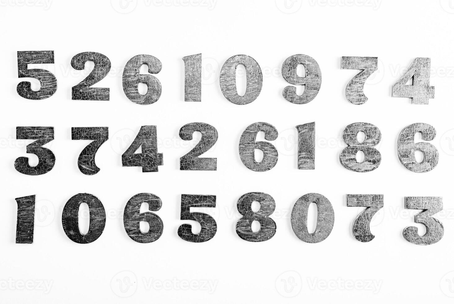 Numbers texture abstraction. Global economy crisis concept. Finance data or education concept. photo