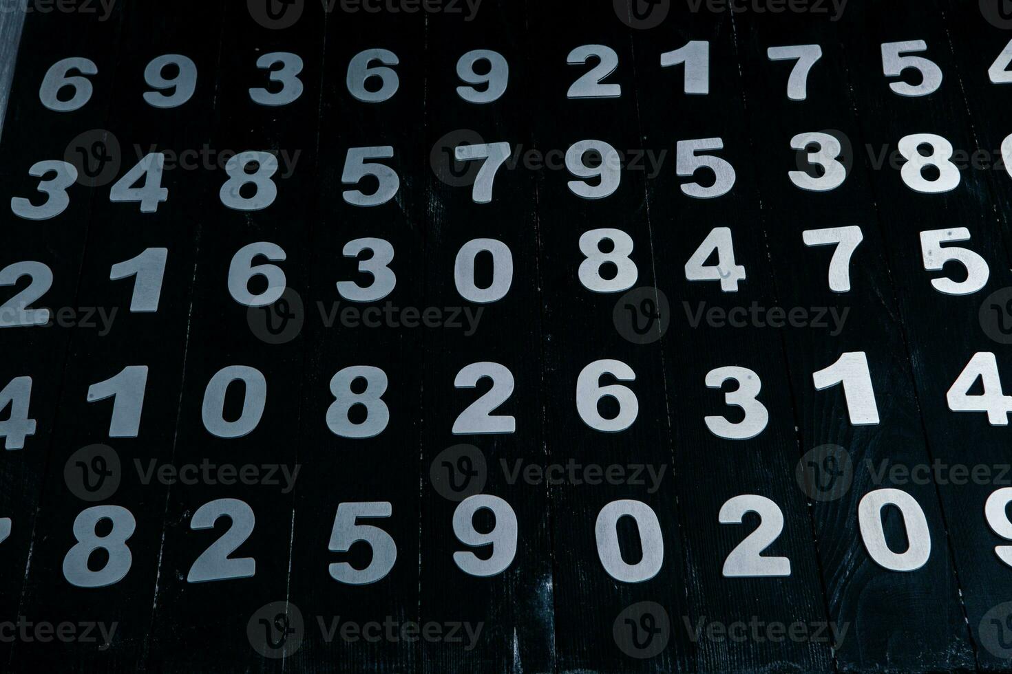 Numbers texture abstraction. Global economy crisis concept. Finance data or education concept. photo