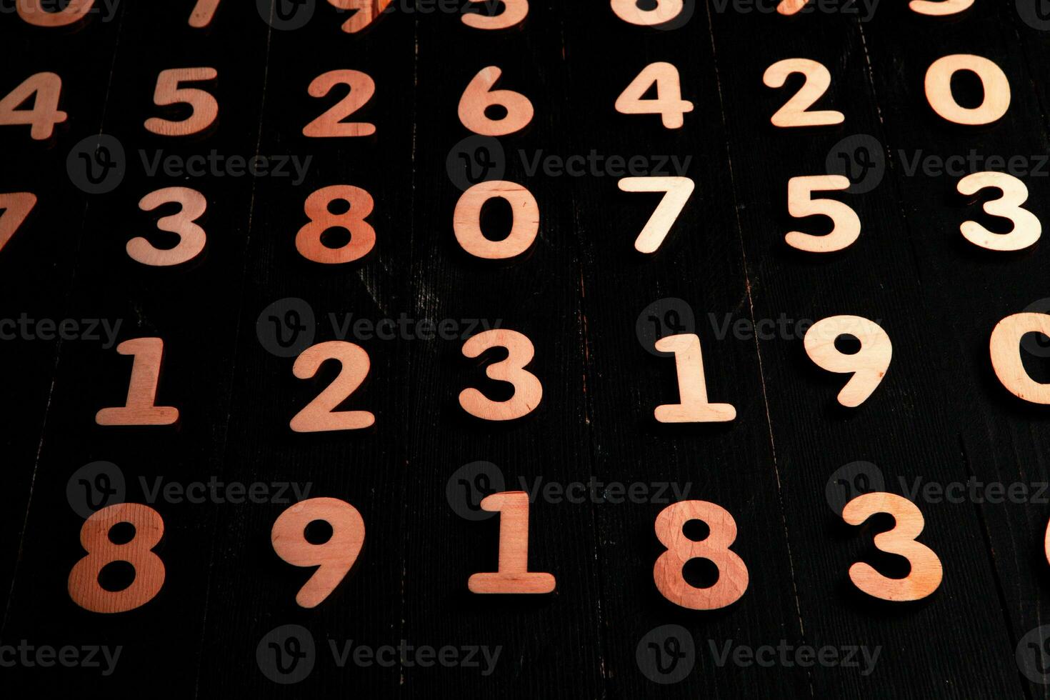 Numbers texture abstraction. Global economy crisis concept. Finance data or education concept. photo