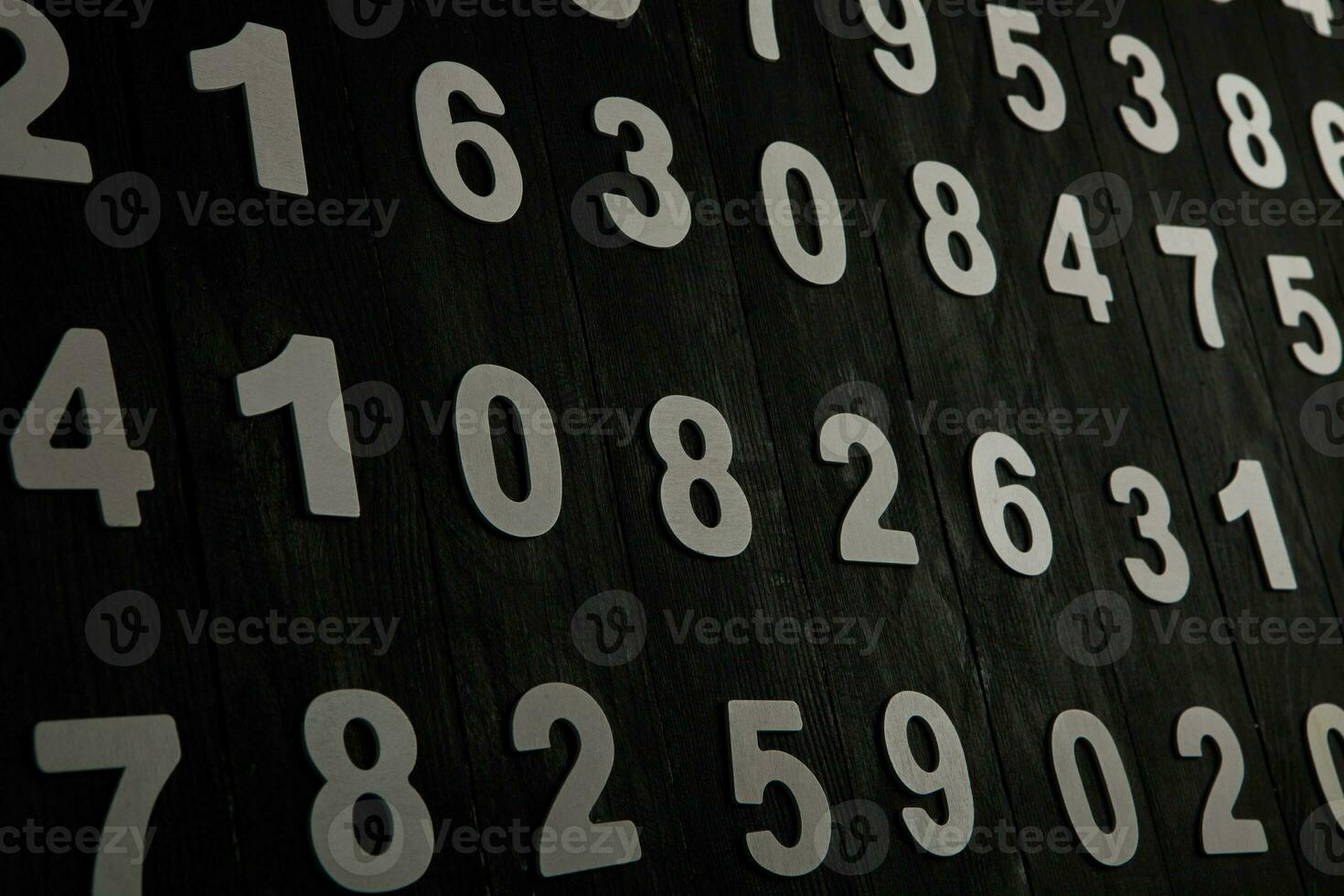 Numbers texture abstraction. Global economy crisis concept. Finance data or education concept. photo