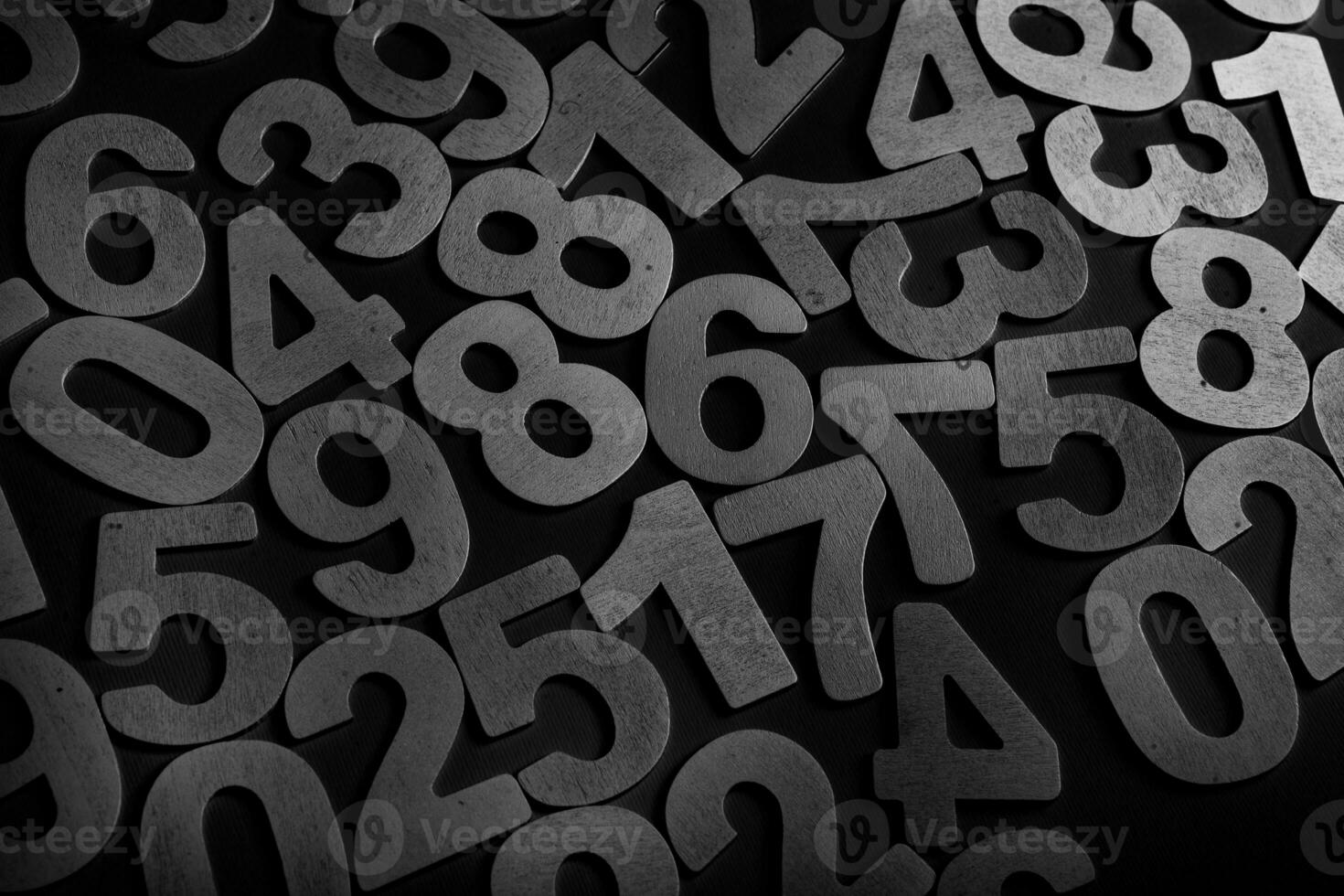 Numbers texture abstraction. Global economy crisis concept. Finance data or education concept. photo